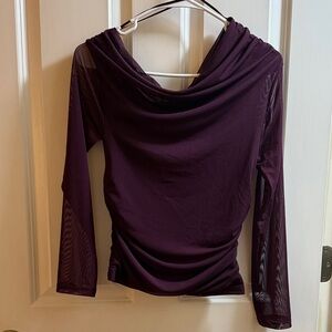 Elegant Purple Women's Top H&M